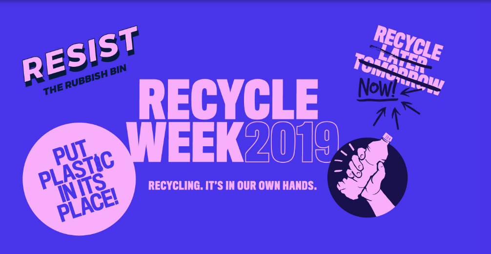 Recycling is ‘in our own hands’ for national recycle week Resource